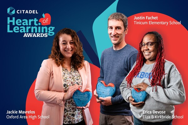 2025 Citadel Heart of Learning Award Winners
