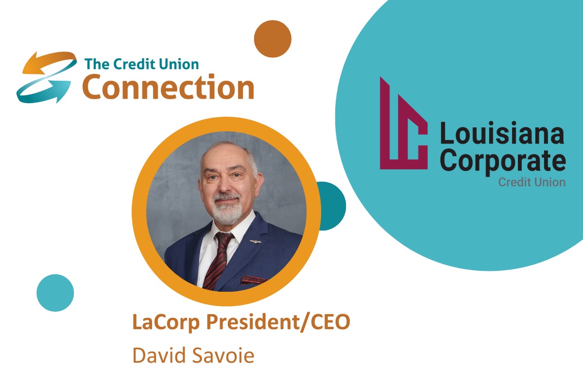 photo of David Savoie, CEO, LaCorp and LaCorp logo