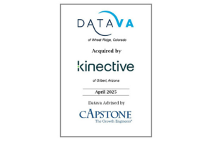 Datava, Kinective, and Capstone Deal Card