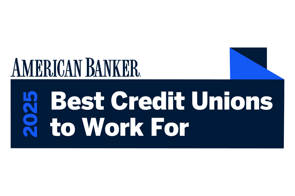 American Banker 2025 Best Credit Unions to Work For logo
