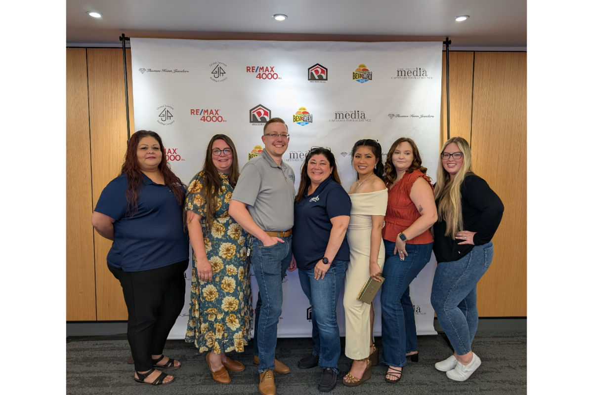 Climb Credit Union" employees attend award for the credit union being Named to Top Three Best Credit Unions of Western Slope