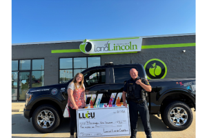 LLCU- Bloomington PD check presentation photo