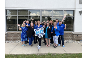 Members First Credit Union- Outside Celebration group photo