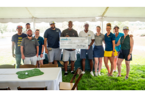 Climb Credit Union- Porter-Billups Leadership Academy (PBLA) check presentation