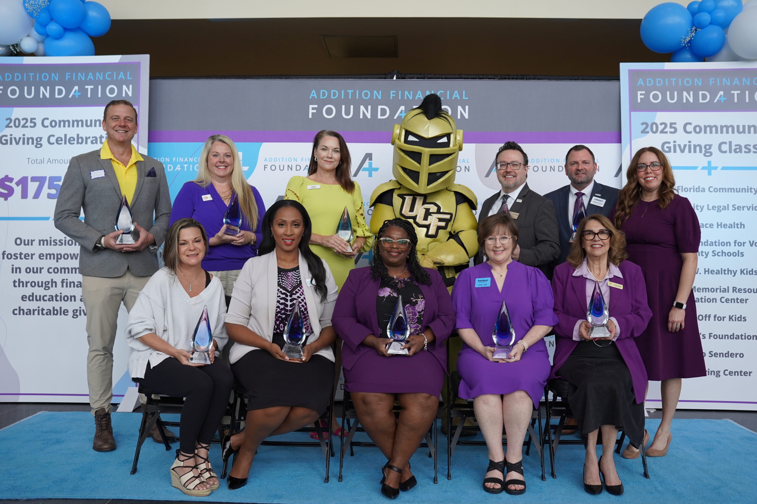 Addition Financial Foundation- Community Giving Celebration group photo