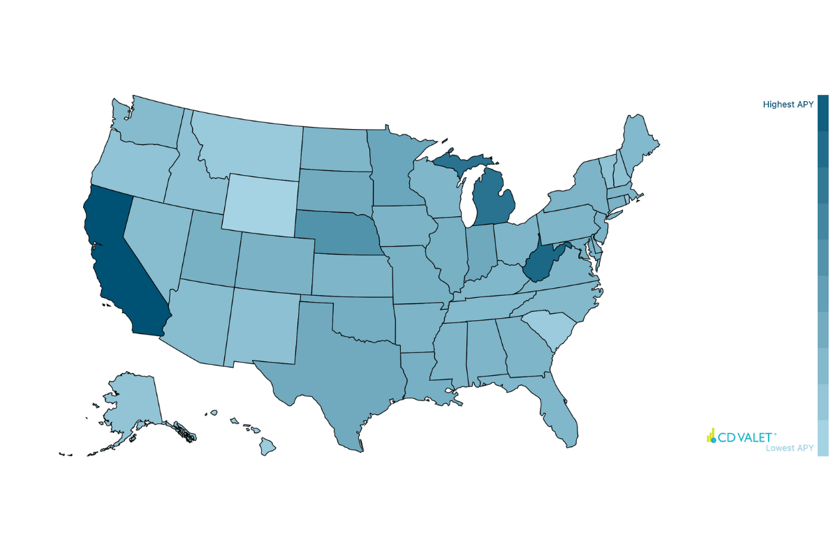 CD Valet- State Map screenshot