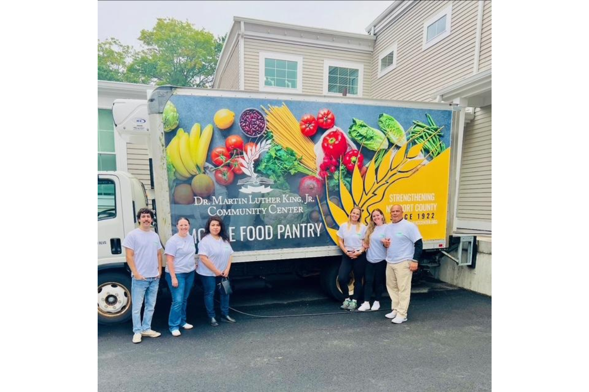People's CU- MLK Food Pantry group photo
