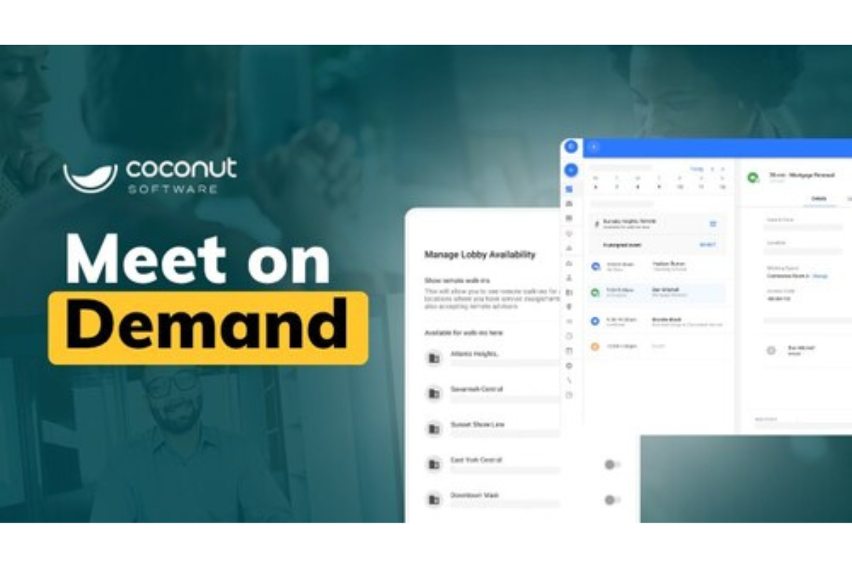 Coconut Software- Meet on Demand graphic