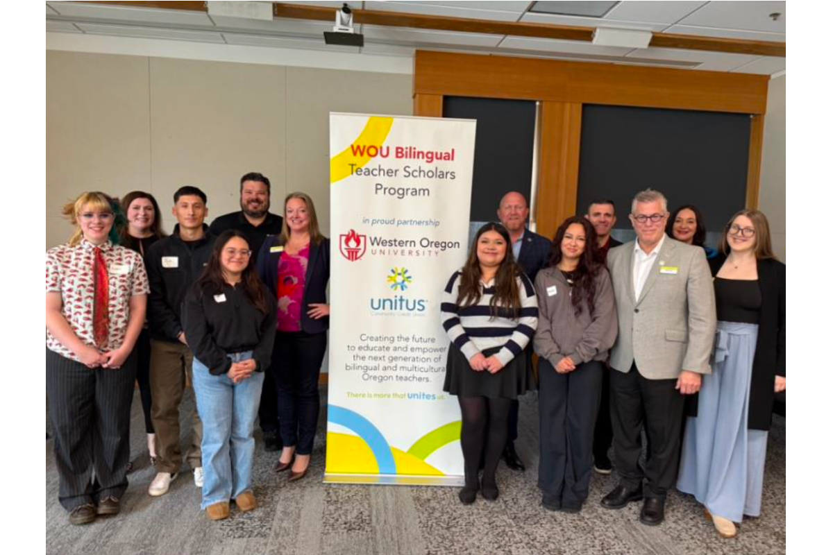 Unitus Community Credit Union- WOU Coffee and Connection group photo