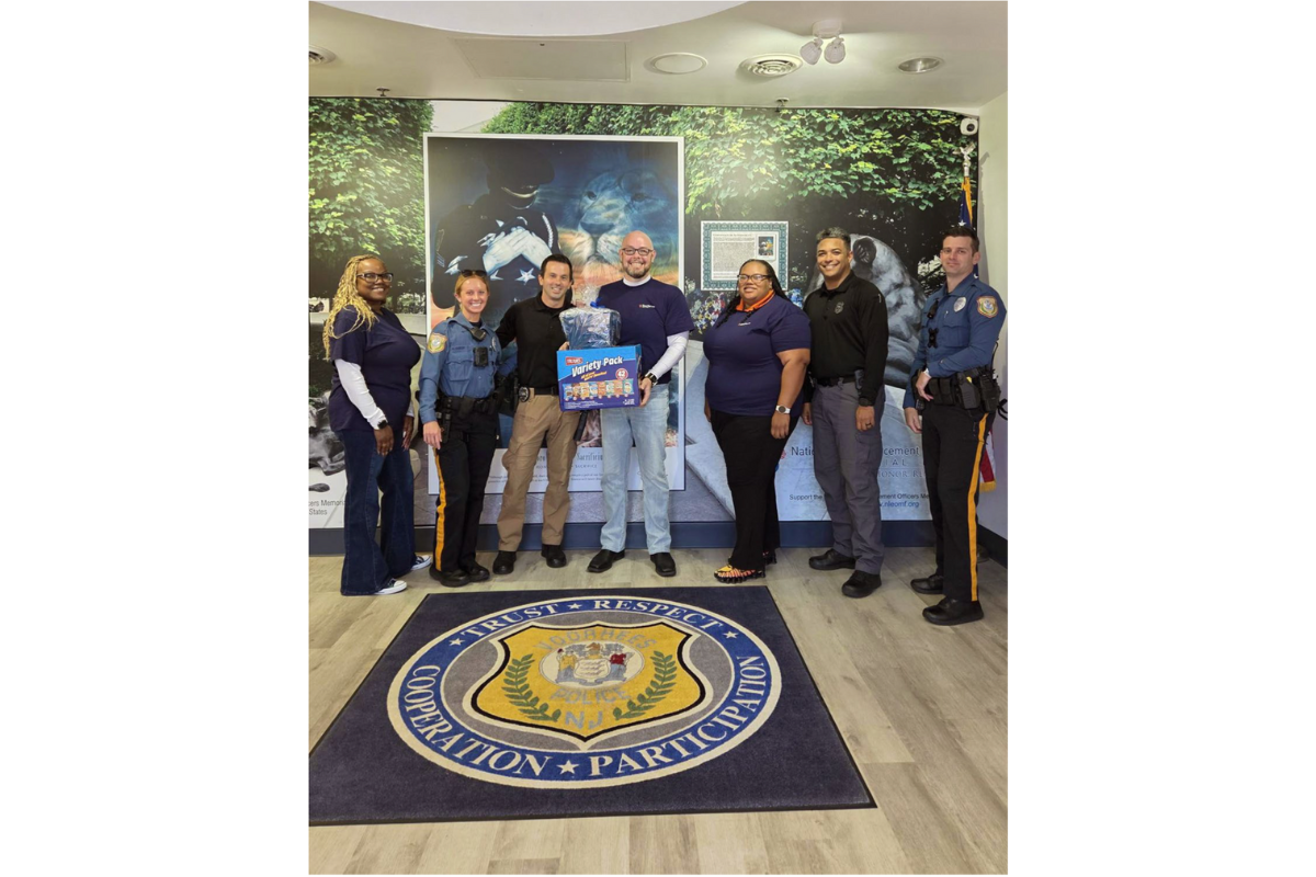 First Harvest team members deliver pizza lunches as a thank you to local first responders.