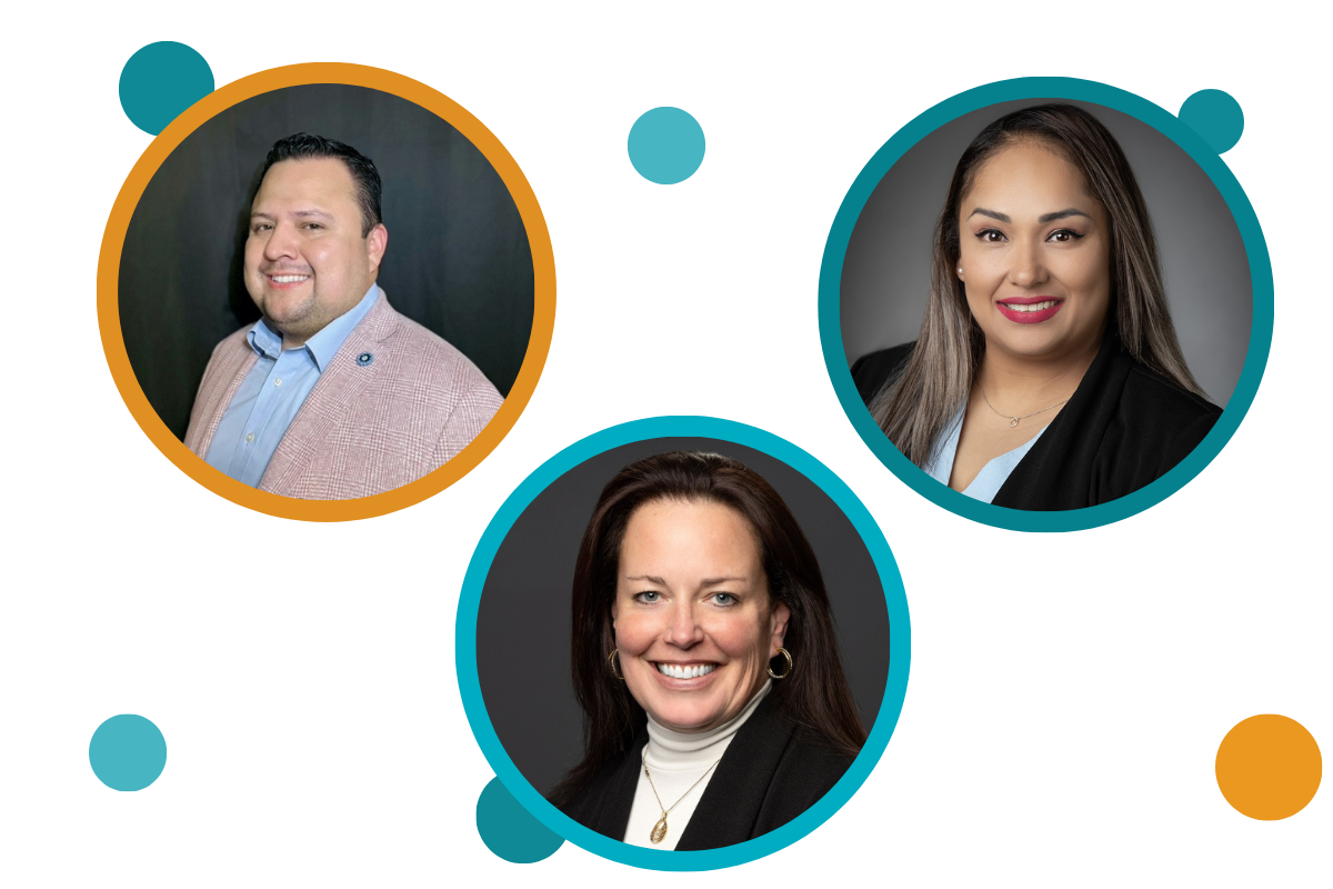 Photos of Holger Cordero, Amy Wells, and Cindy Peña Aleman