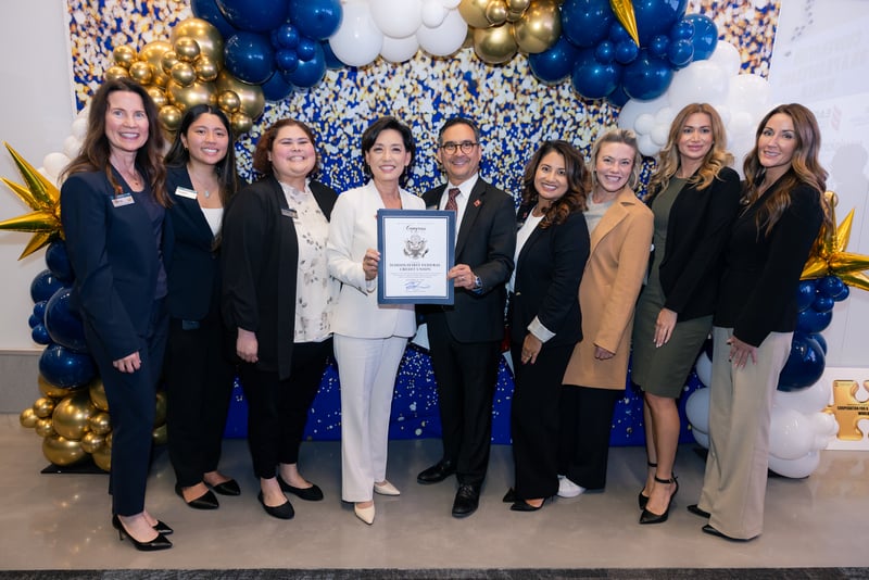 SchoolsFirst FCU- Proclamation group photo