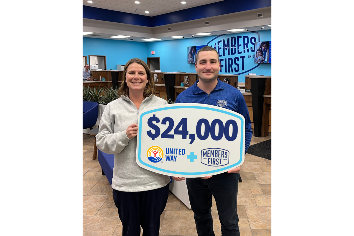 Members First Credit Union- United Way Giving Campaign total group photo