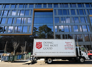 Coastal CU- Angel Tree: Salvation Army Truck; Photo by Paul Styron