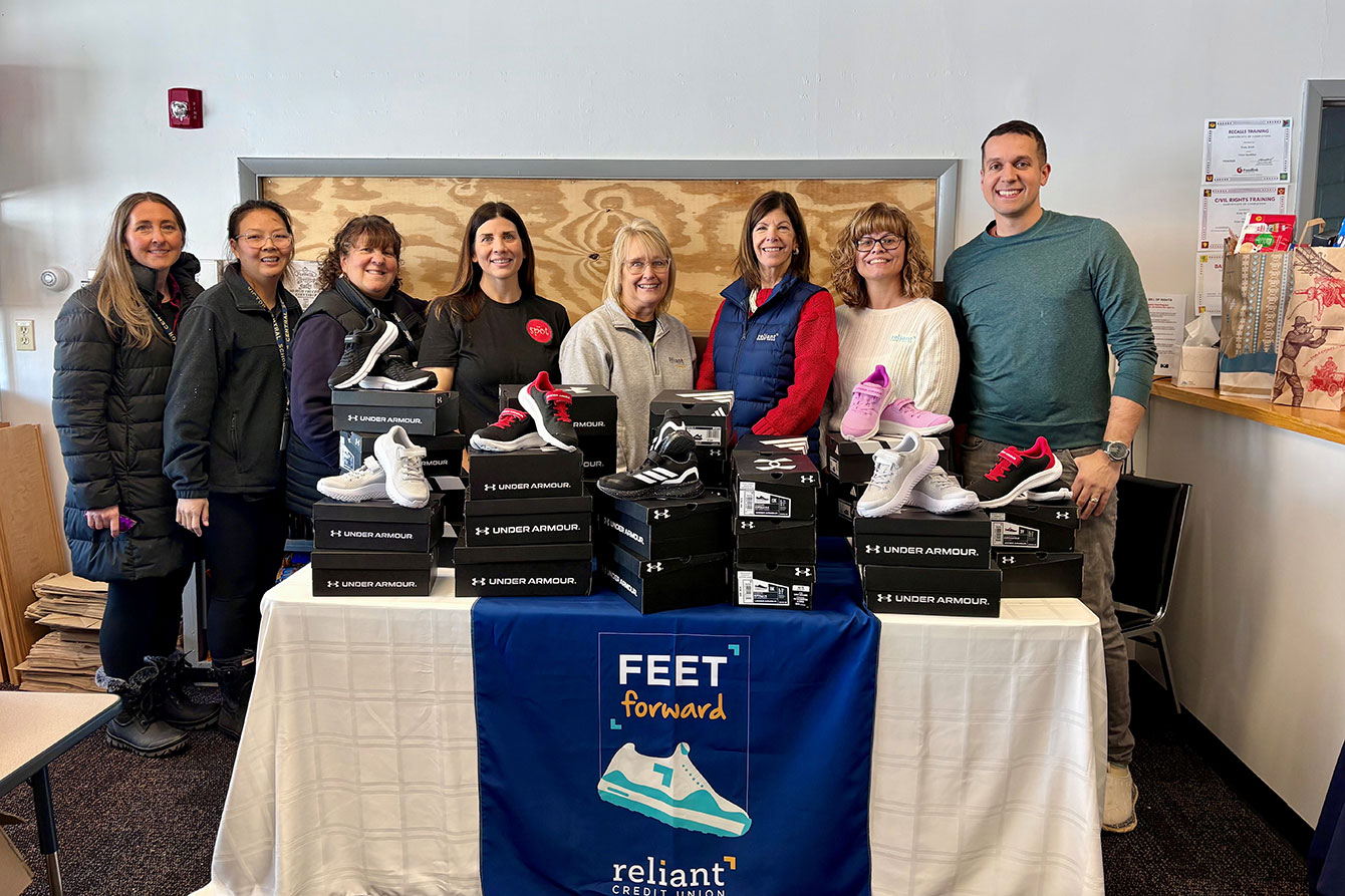 Reliant Credit Union- The Spot/Victor Central School District group photo