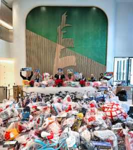 Coastal CU- Angel Tree group photo; Photo by Paul Styron