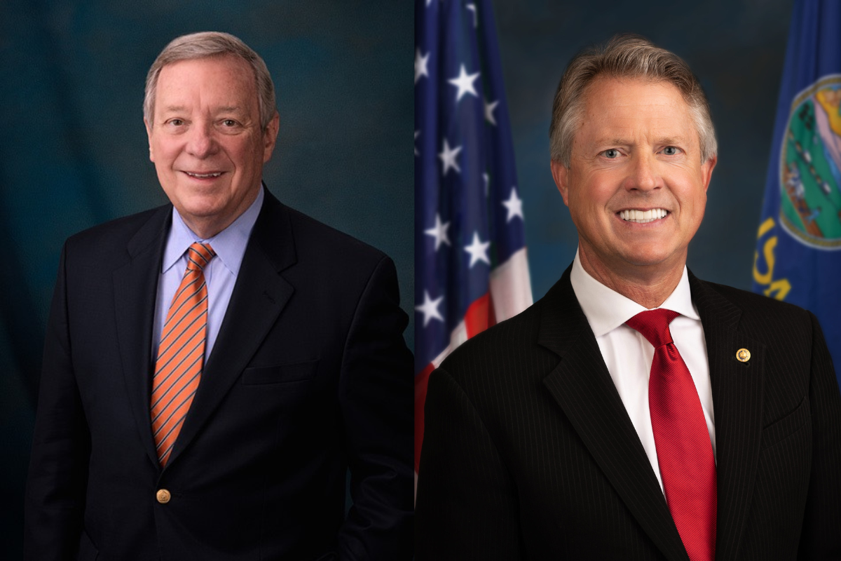 photos of dick Durbin and Rodger marshal