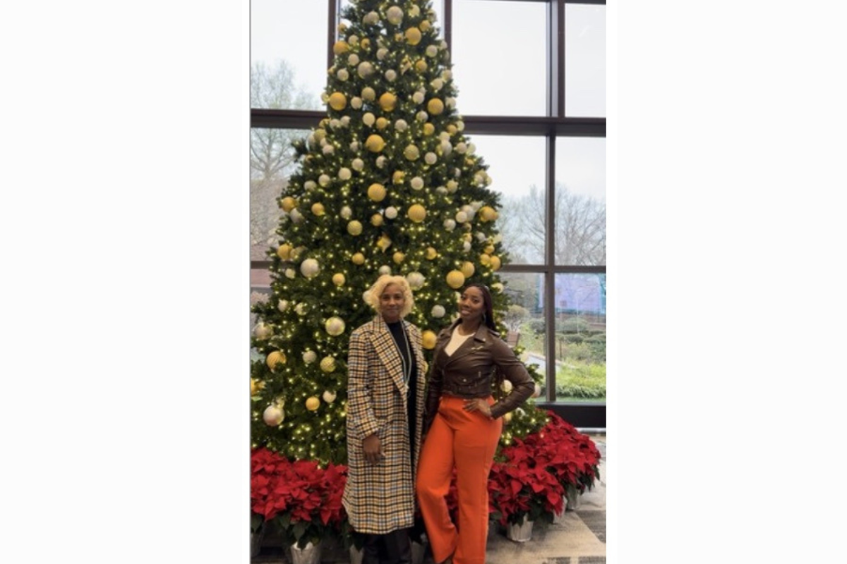 Pictured left to right: Dawn Butler and Bryonia Rich, APCU/Center Parc Credit Union team members, at the GAPCC Holiday Brunch.