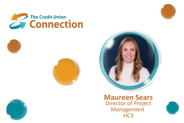 photo of Maureen Sears with The Credit Union Connection logo