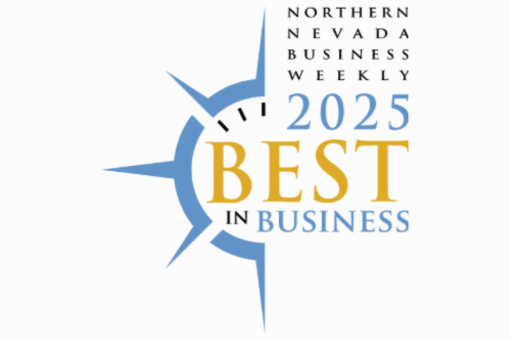Northern Nevada Business Weekly Best in Business 2025 logo