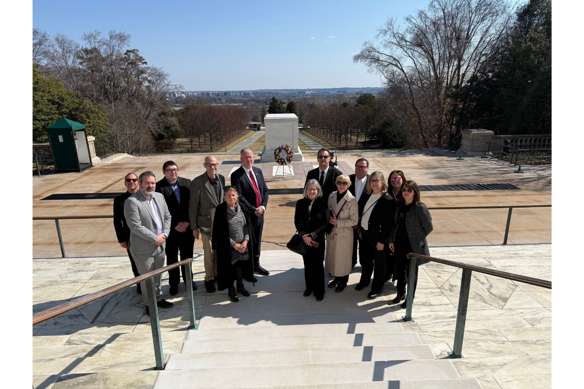 MCUN- Arlington National Cemetery group photo