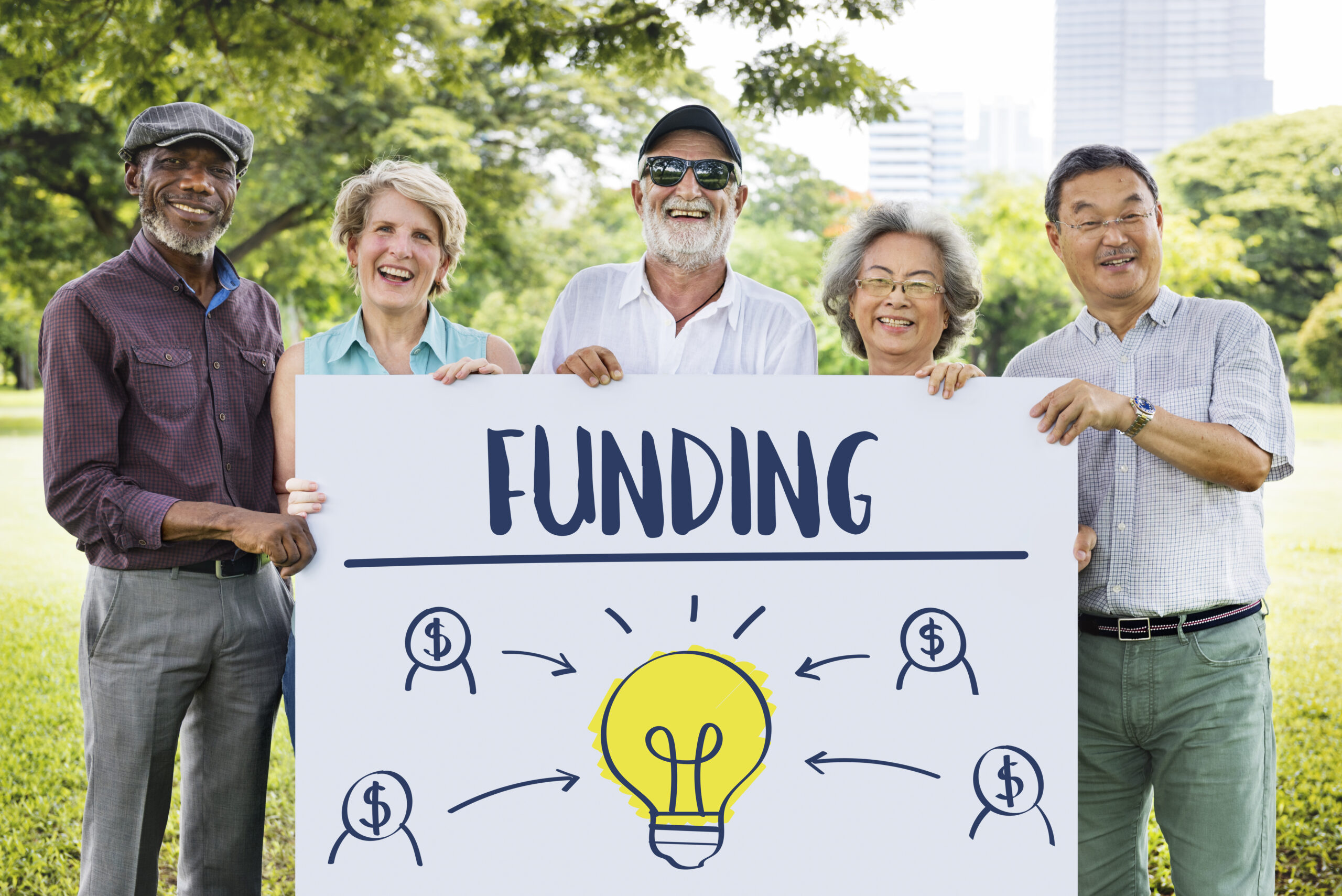 Crowd Funding Funding Give Help Nonprofit Concept