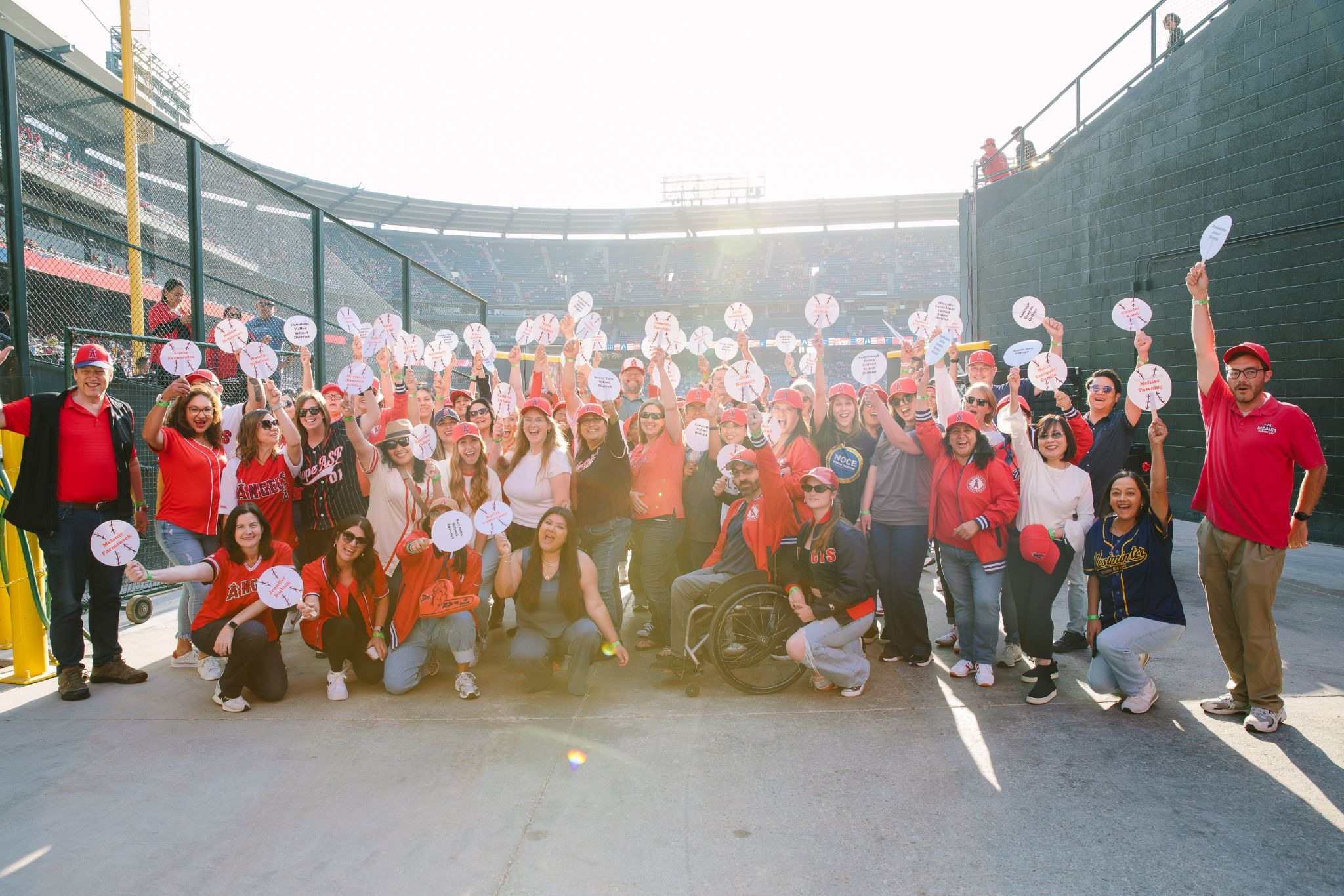 SchoolsFirst Federal Credit Union sponsored California school employees in recognition of School Employee Appreciation Month at the Angels game on May 1, 2026.