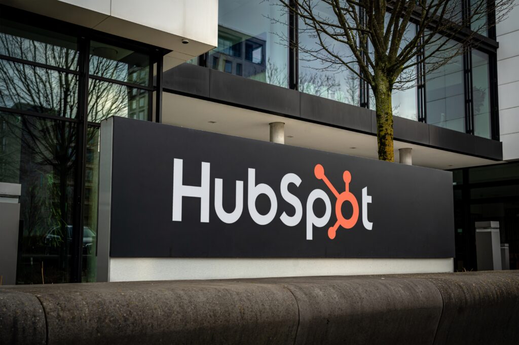 Cambridge, Massachusetts - 23 March 2026: HubSpot Headquarters - developer and marketer of software products for marketing