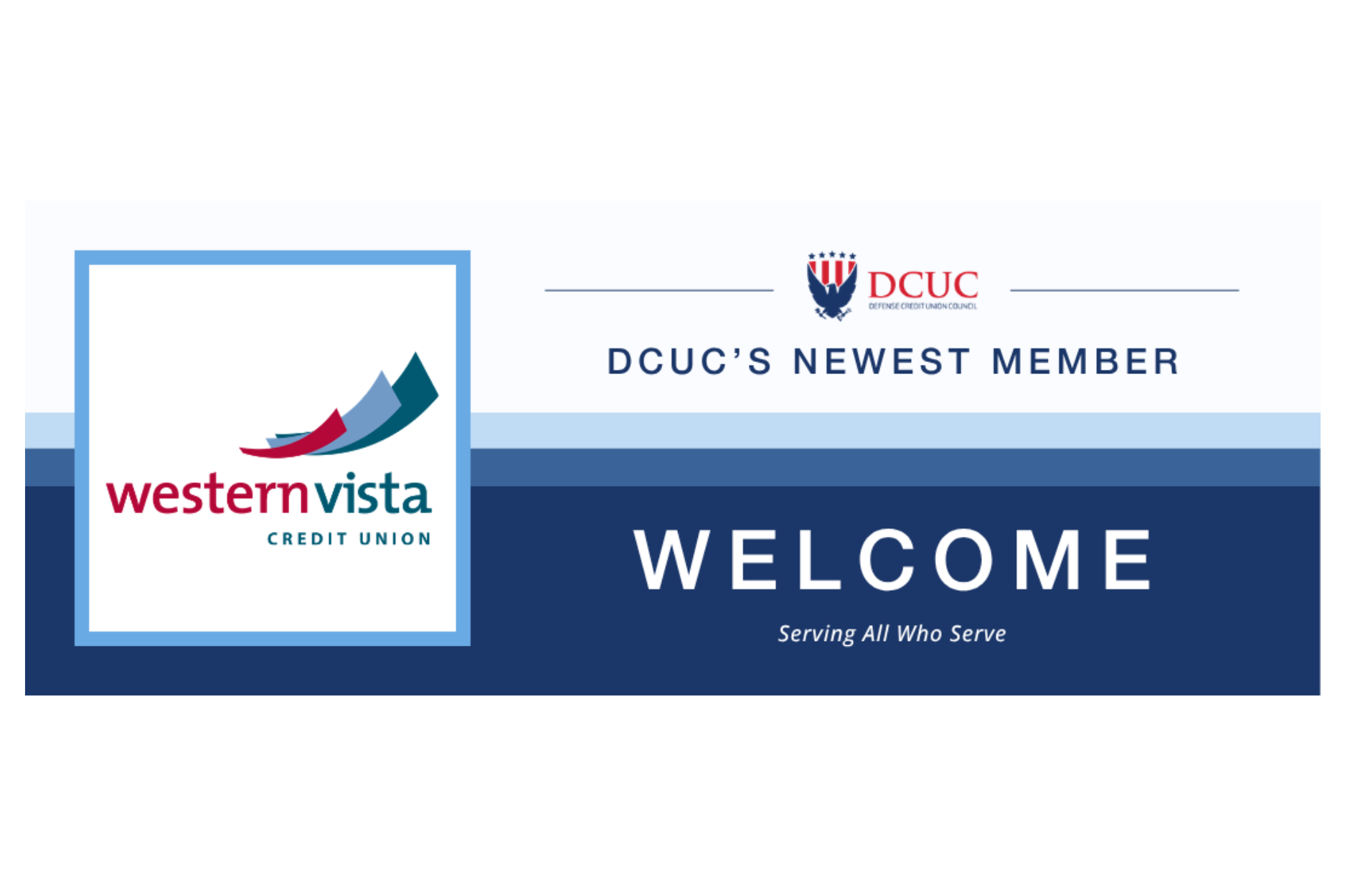 Western Vista Credit Union and dcuc logs