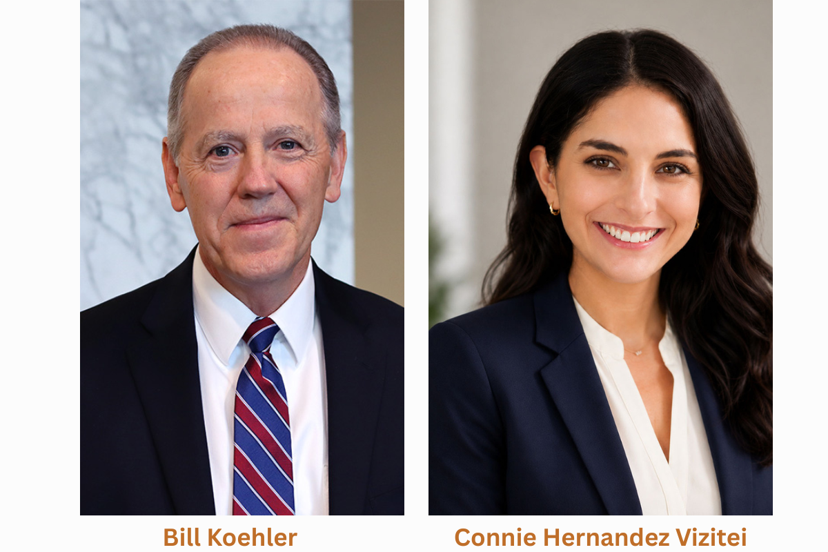 Bill Koehler and Connie Hernandez Vizitei