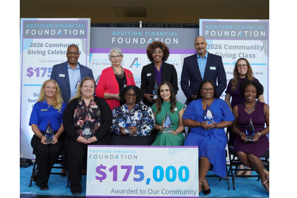 Addition Financial Foundation awards 10 NFPs with $175K