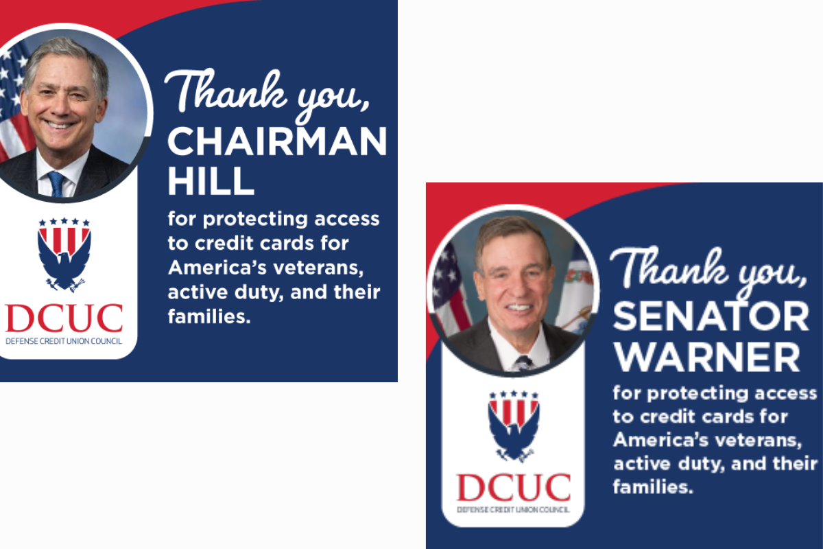 DCUC Thank You to Sen. Warner Chairman Hill