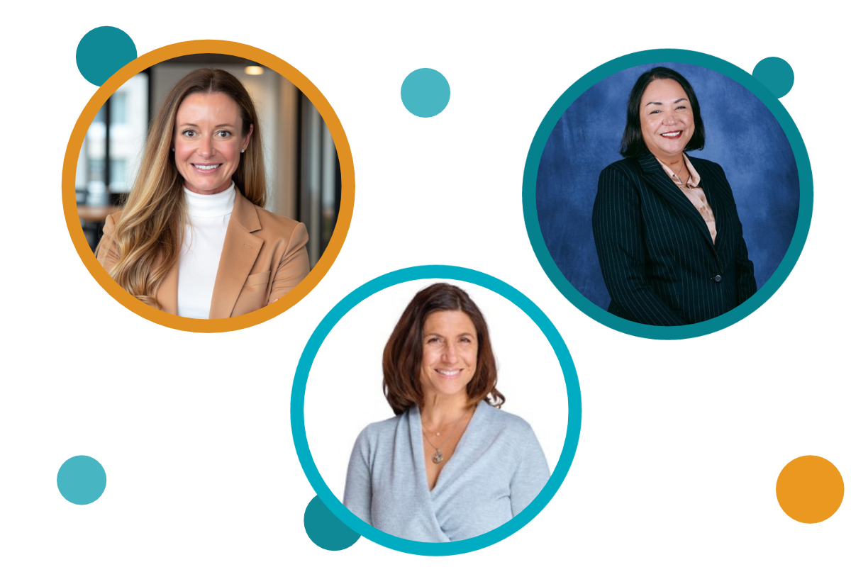 Photos of RuthAnn Riggs, Stefanie Miller, and Laura Chávez